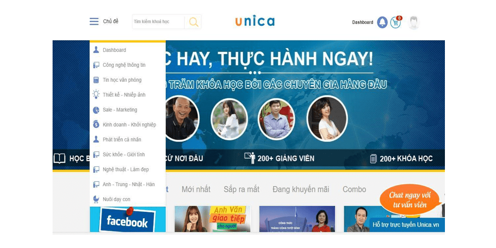 đánh giá Unica
