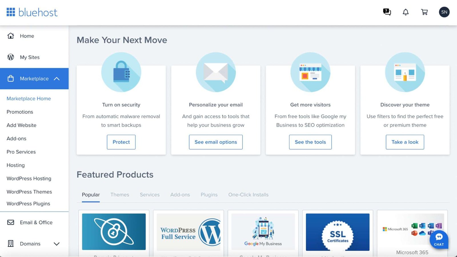 Đăng nhập Bluehost Hướng dẫn đăng nhập và quản lý tài khoản trên Bluehost