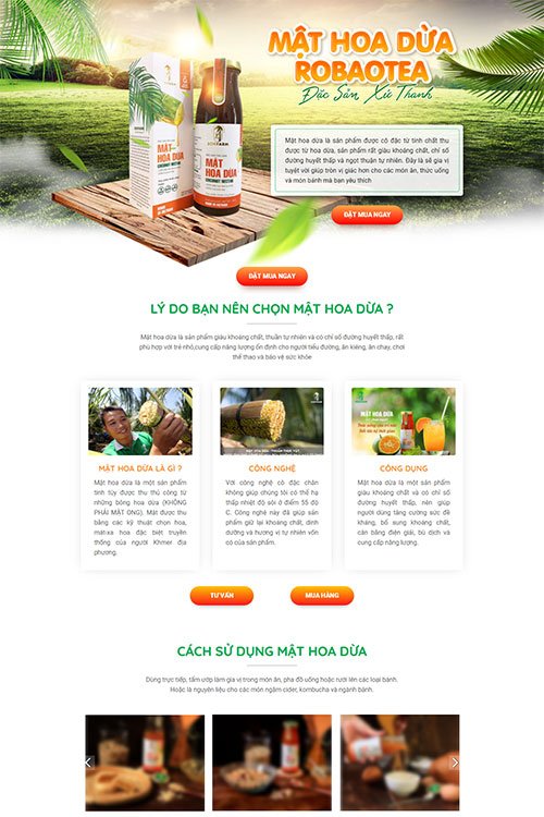 Mẫu Ladipage Đẹp Tạo ấn tượng cho trang web của bạn