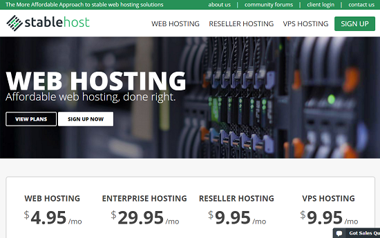 Tìm hiểu về StableHost - Nhà cung cấp dịch vụ lưu trữ website uy tín và chuyên nghiệp