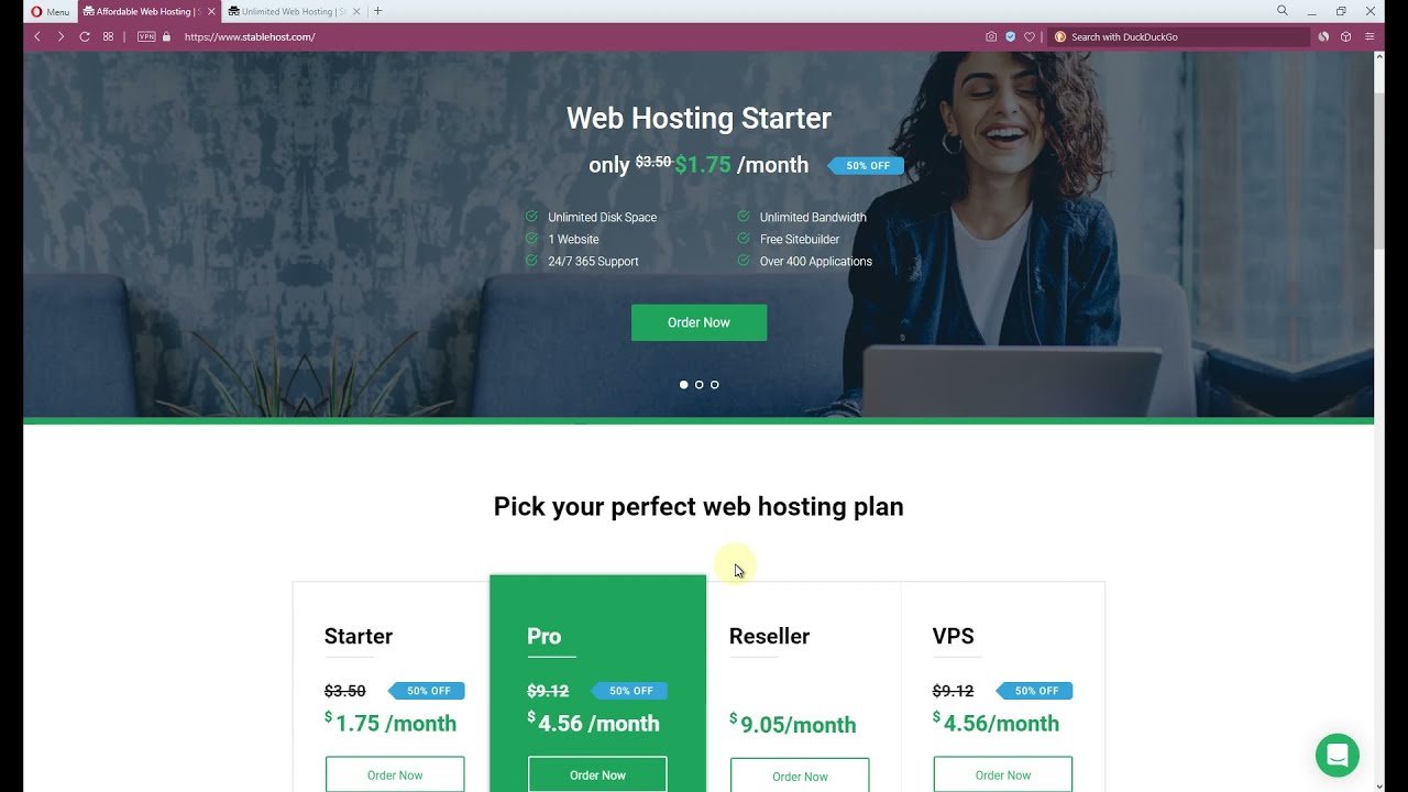 Tối ưu hóa website WordPress với StableHost