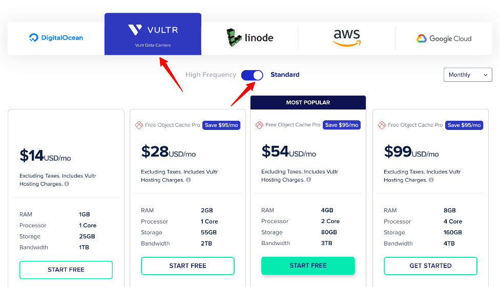 Vultr Giải pháp cho nhu cầu về server và VPS toàn cầu
